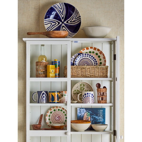 Sötétkék-bézs agyagkerámia bögre 515 ml Shama – Bloomingville-image-2