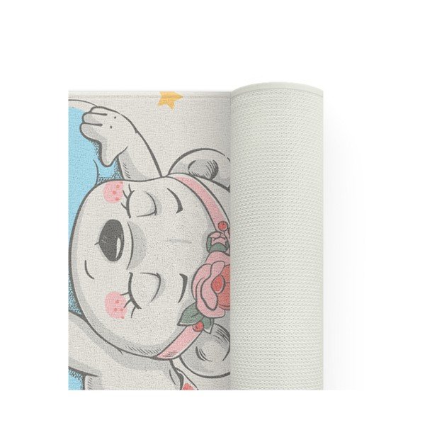 Fehér gyerek szőnyeg 80x140 cm Happy Dreams – Oyo Concept-image-4