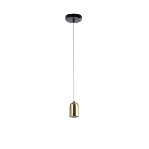 Fekete-aranyszínű mennyezeti lámpa fém búrával ø 10,5 cm Eulogia – Kave Home