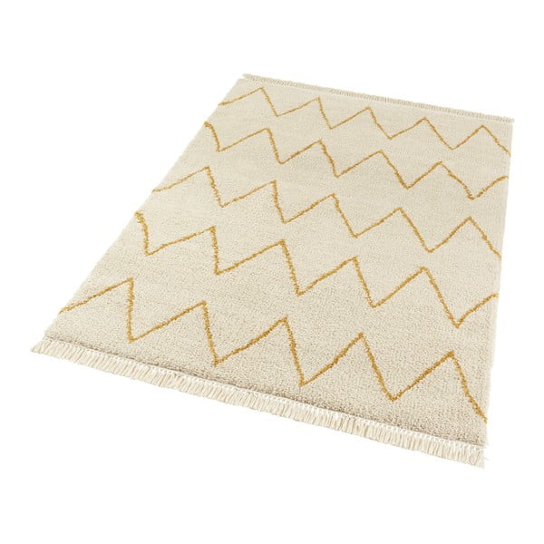 Ruby krémszínű szőnyeg, 80 x 150 cm - Mint Rugs-image-2