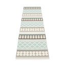 Szürke-türkiz kültéri-beltéri futószőnyeg 70x270 cm Asta Pale Turquoise – Pappelina