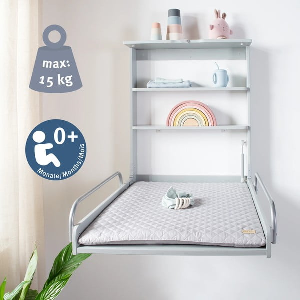 Zöld-szürke függő pelenkázó Roba style - Roba-image-1