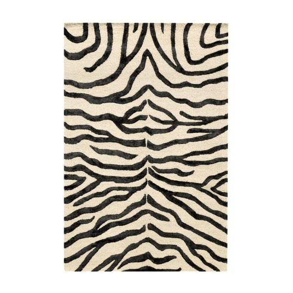 Zebra Black szőnyeg, 122 x 183 cm - Bakero