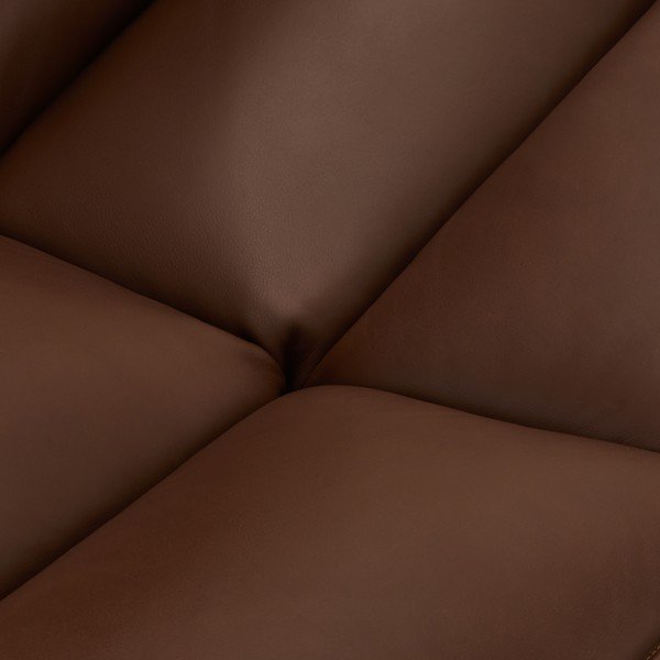 Sötétbarna bőr fotel Miami – Furnhouse-image-1