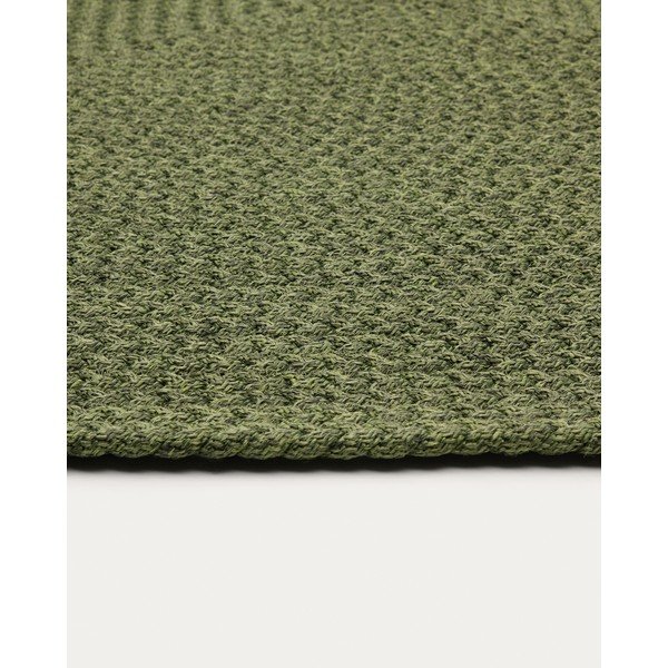 Zöld kültéri-beltéri szőnyeg újrahasznosított szálakból 160x230 cm Despas – Kave Home-image-3