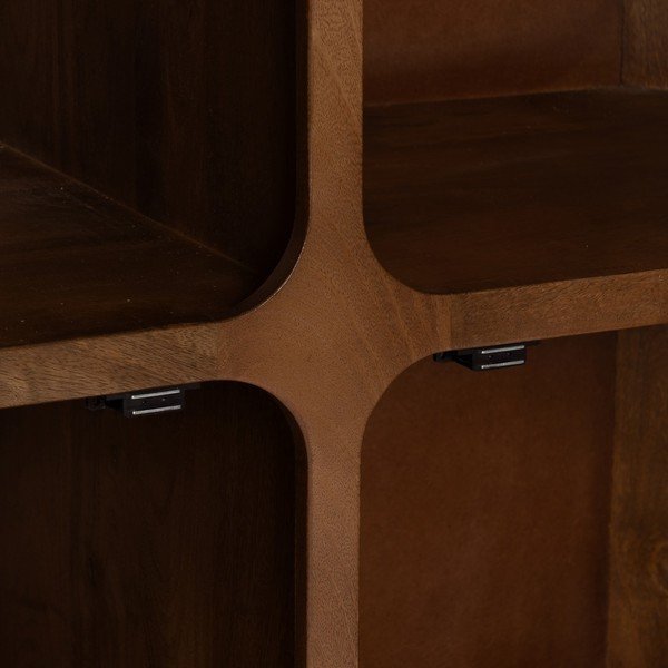 Barna mangófa szekrény 104x110x45 cm Nosy – Ixia-image-3