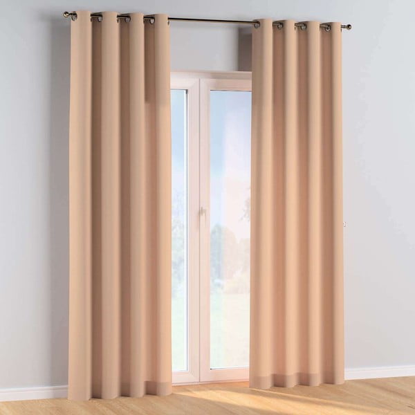 Bézs függöny 260x130 cm Cotton Story - Yellow Tipi-image-3