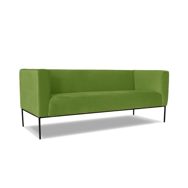 Neptune zöld 3 személyes kanapé - Windsor & Co. Sofas-image-1