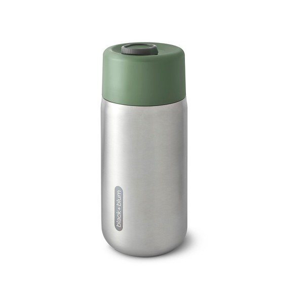 Ezüstszínű rozsdamentes acél termobögre 340 ml – Black + Blum