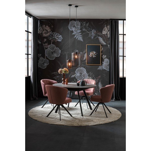 Fekete függőlámpa fém búrával ø 16 cm Cage – Fischer & Honsel-image-1