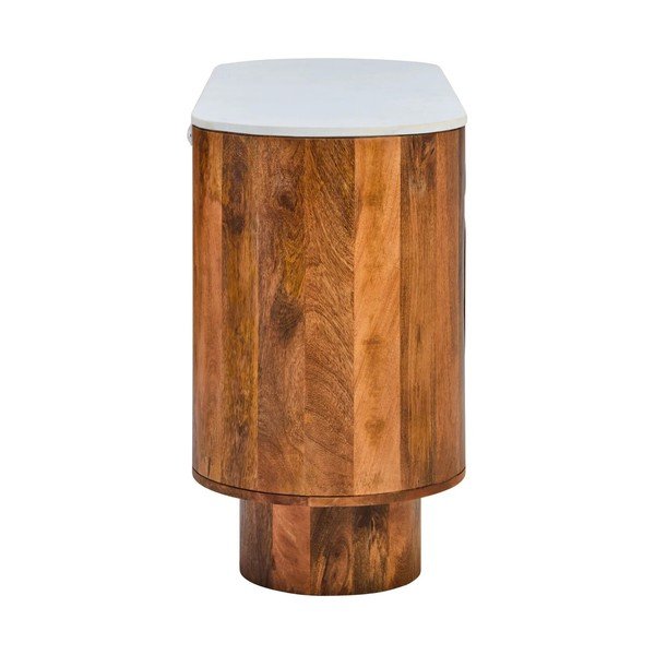 Natúr színű mangófa komód 140x75x45 cm Torcino – Premier Housewares-image-2