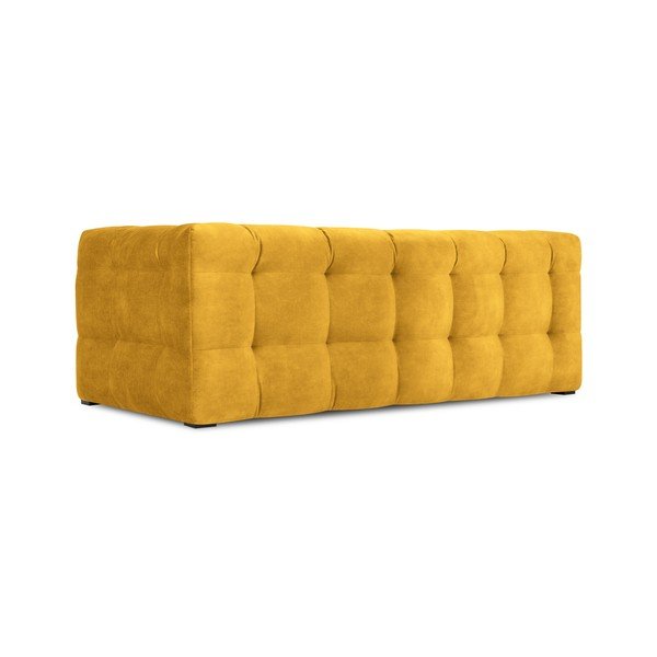 Vesta sárga bársony kanapé, 208 cm - Windsor & Co Sofas-image-4