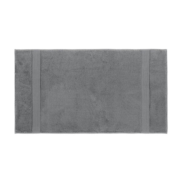Sötétszürke pamut fürdőlepedő 70x140 cm Chicago – Foutastic