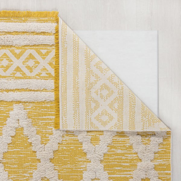 Sárga szőnyeg 230x160 cm Moroc Larache - Flair Rugs-image-4
