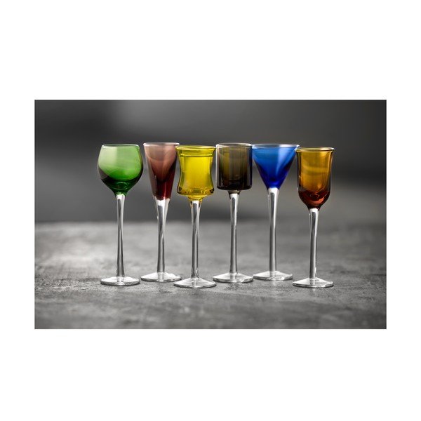 Röviditalos pohár szett 6 db-os 50 ml – Lyngby Glas-image-3