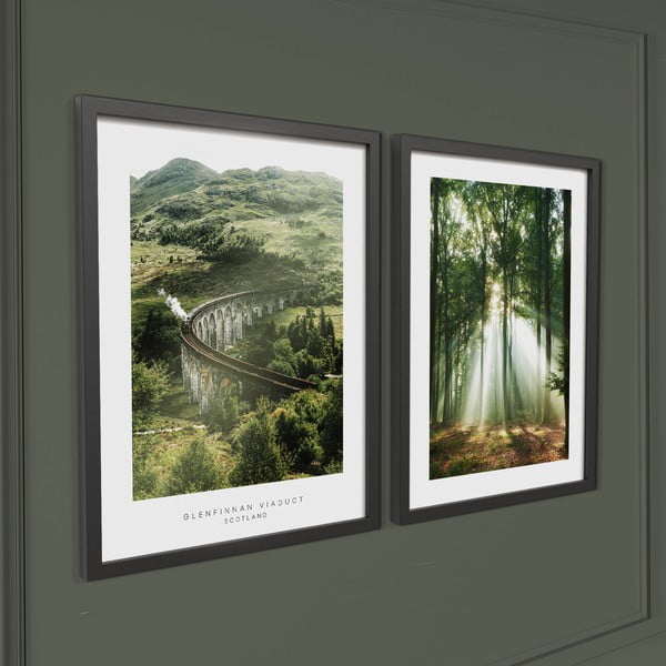 Kép szett 2 db-os 30x40 cm Woods – Styler-image-2