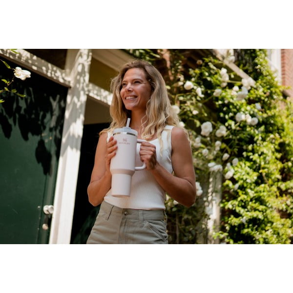 Krémszínű termosz 1,18 l Quencher H2.O FlowState – Stanley-image-4