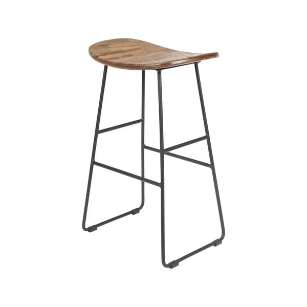 Natúr színű bárszék szett 2 db-os (ülésmagasság 62 cm) Tangle – White Label-image-4