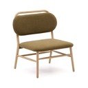 Zöld zsenília fotel Helda – Kave Home