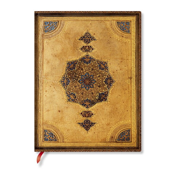 Safavid puha kötésű jegyzetfüzet, 18 x 23 cm - Paperblanks