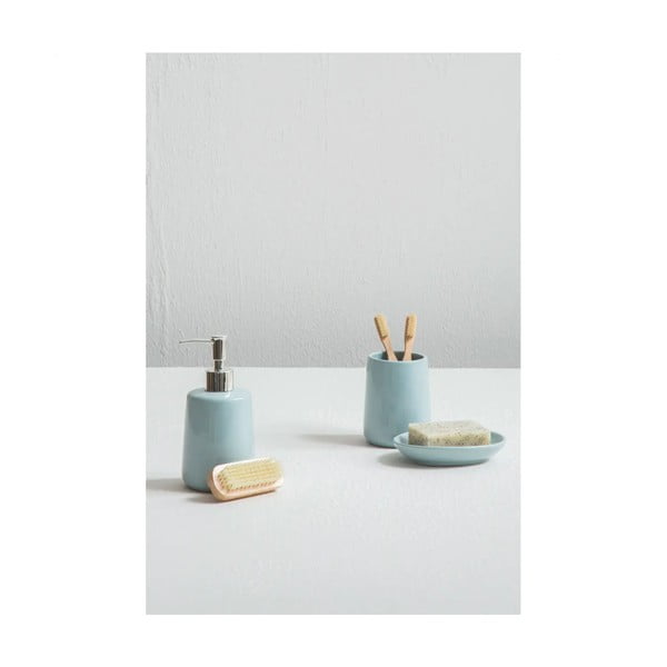 Világoskék kő fürdőszobai kiegészítő szett Moon – Premier Housewares-image-4