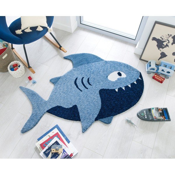 Shark gyerekszőnyeg, 90 x 150 cm - Flair Rugs-image-4