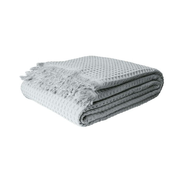 Mentazöld pamut ágytakaró 140x200 cm Waffle – Mijolnir