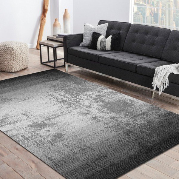 Kate Louise szürkésfekete szőnyeg, 80 x 150 cm-image-1