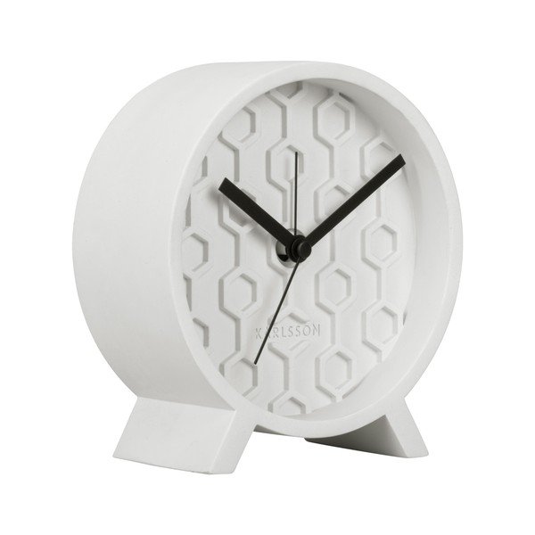 Ébresztőóra ø 13 cm Honeycomb – Karlsson-image-2