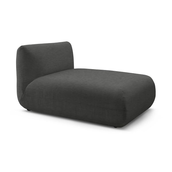 Szürke kordbársony kanapé modul Lecomte – Bobochic Paris-image-3