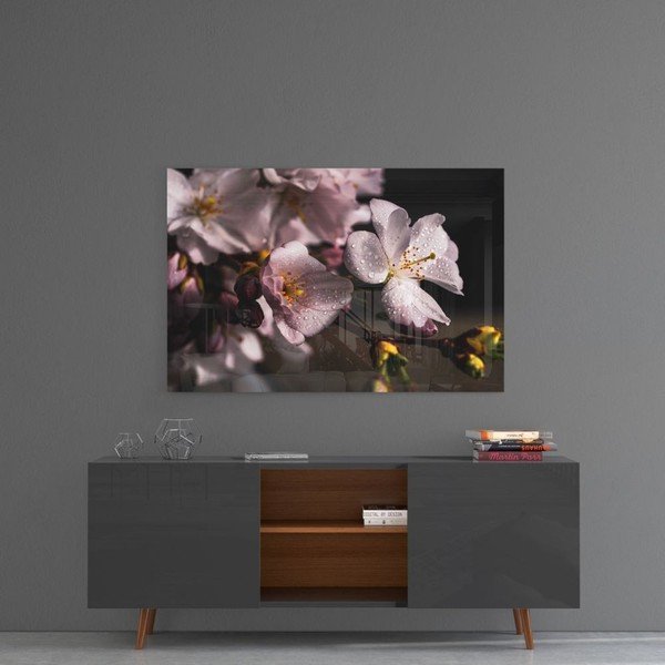Flowers II. üvegezett kép - Insigne-image-1