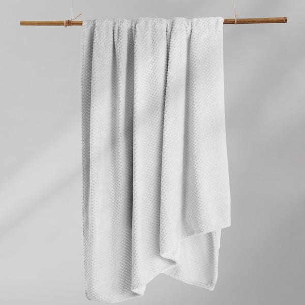 Henry fehér mikroszálas takaró, 220 x 240 cm - DecoKing-image-4