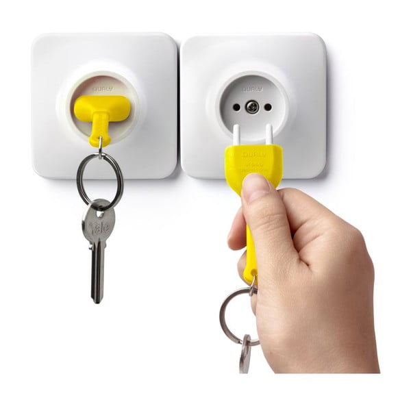 Unplug fogas sárga kulcstartóval - Qualy&CO