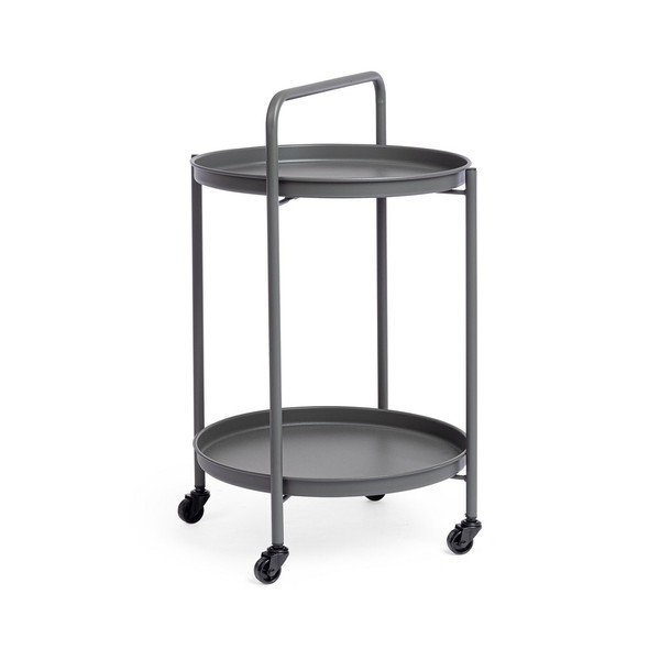 Acél zsúrkocsi ø 44,5 cm Austin – Bizzotto