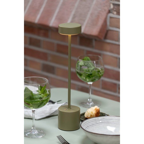 USB LED asztali-hordozható kültéri lámpa ø 8 cm Ganar LED – Leitmotiv-image-1