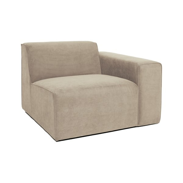 Sting bézs kordbársony kanapé modul, jobb oldali - Scandic-image-2