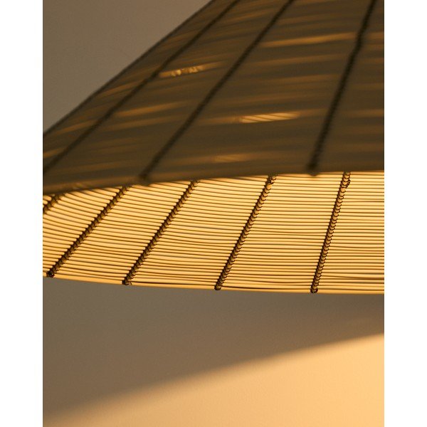 Bézs műrattan lámpabúra ø 70 cm Saranella – Kave Home-image-4