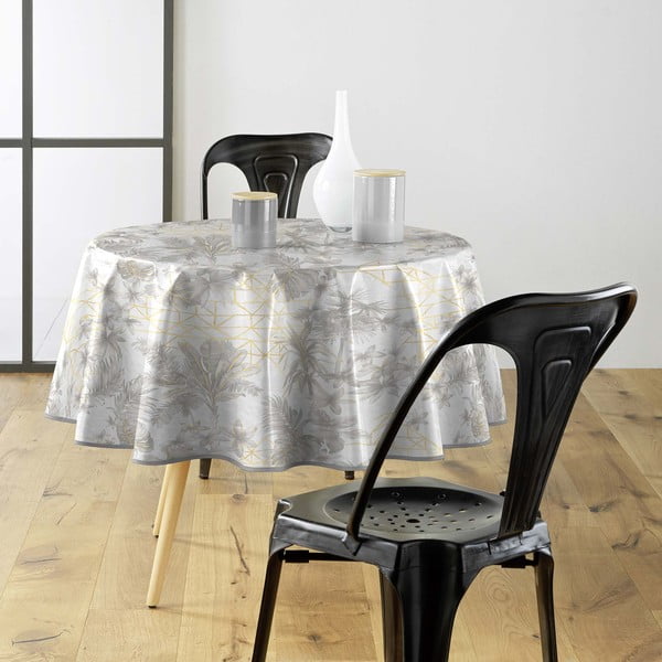 Lemosható asztalterítő ø 160 cm Coconut – douceur d'intérieur-image-2