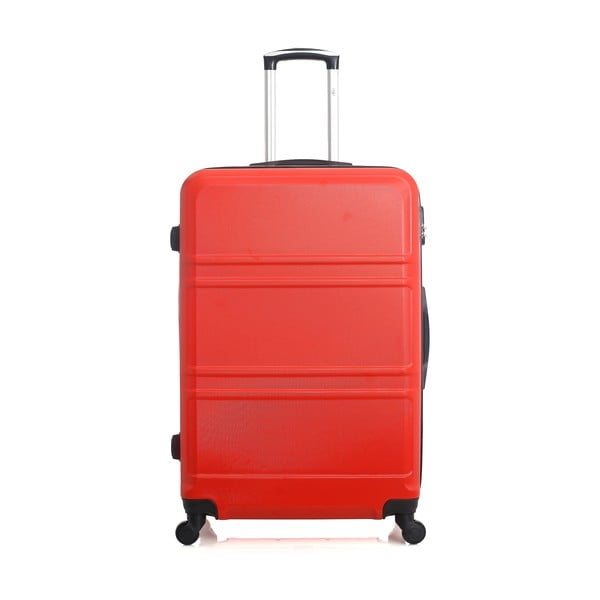 Utah piros gurulós bőrönd, 97 l - Hero