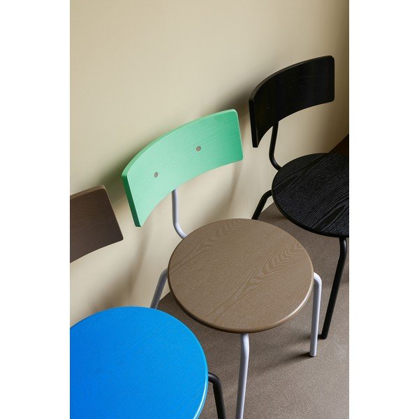 Zöld-natúr színű étkezőszék szett 4 db-os Koi – Hübsch-image-1