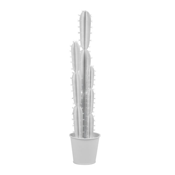 Kaktusz formájú fém dekoráció, magasság 38 cm - Ego Dekor