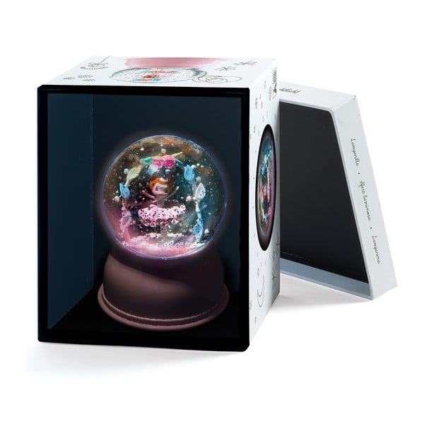 Balerina rózsaszín éjjeli lámpa - Djeco-image-3