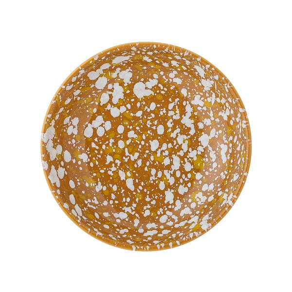 Carmel narancssárga-fehér agyagkerámia desszertes tányér, ø 11 cm - Bloomingville-image-2