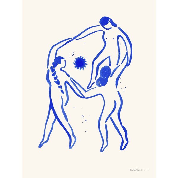 Poszter 50x70 cm My Sisters – Cinzia Franceschini – The Poster Club