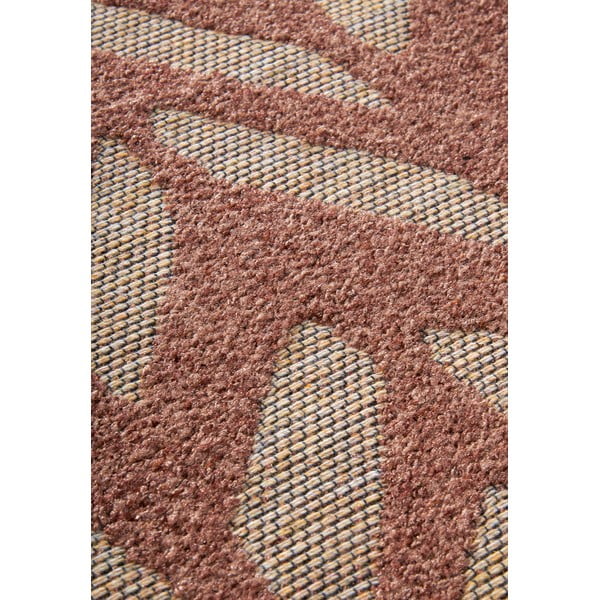 Téglavörös kültéri szőnyeg újrahasznosított szálakból 200x290 cm Georgette – Villeroy&Boch-image-4