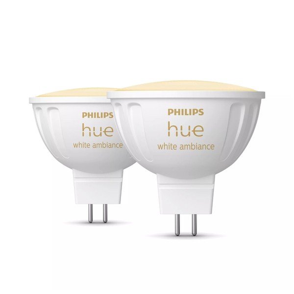 Okos izzó szett 2 db-os GU 5,3, 5 W White ambiance – Philips Hue-image-1