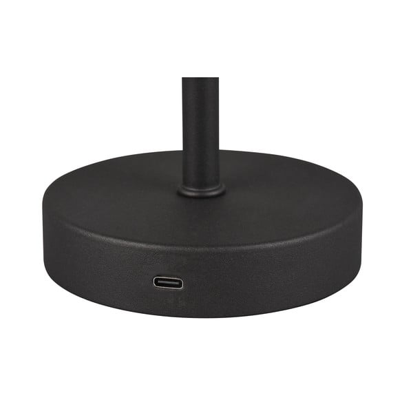 Matt fekete LED szabályozható asztali lámpa (magasság 30 cm) Jeff – Reality-image-4