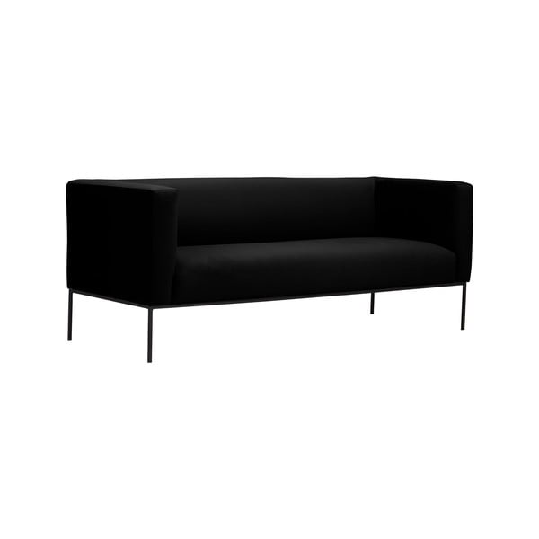 Neptune fekete kanapé, 195 cm - Windsor & Co Sofas-image-2