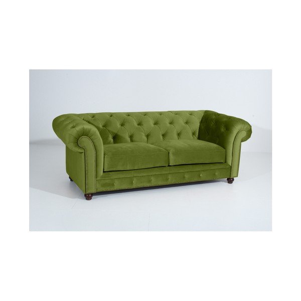 Orleans Velvet zöld kanapé, 216 cm - Max Winzer-image-2