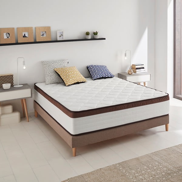 Közepes keménységű-extra kemény kétoldalas-hőszabályozó hab matrac 140x200 cm Royal Multicare – Moonia-image-2